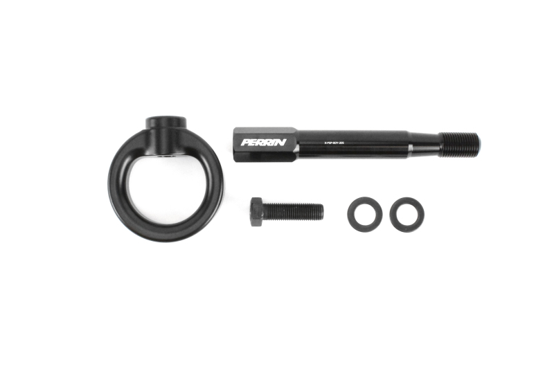 Subaru Forester Tow Hook Kit - Front - Perrin Performance - Black - `25-`26